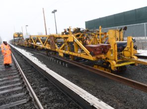 Track Laying Machine, Double Track Project, 01-12-2018