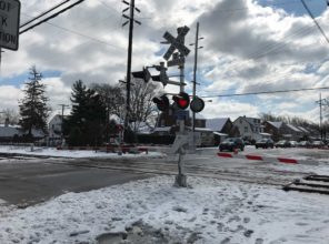 Covert Avenue Grade Crossing 03-11-18
